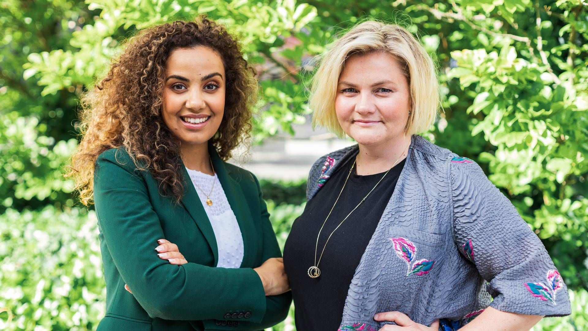 Nora Bavey (tv.) og Thea Messel (th.) er General Partners i Unconventional Ventures, som i juli rejste 92 mio. kr. til sin første fond. | Foto: Unconventional Ventures / PR