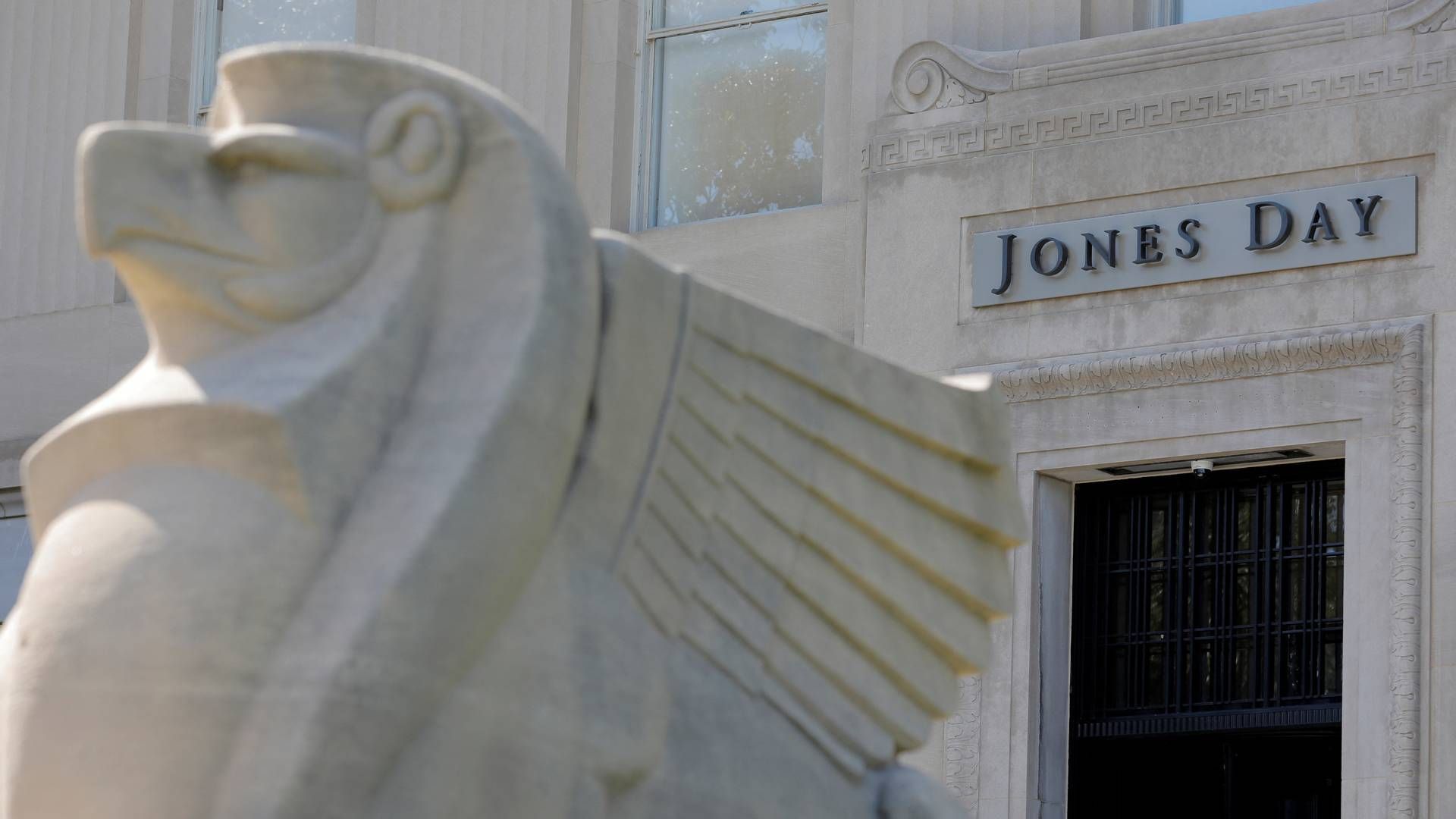 Det store amerikanske advokatfirma Jones Day er blandt andet til stede her i hovedstaden Washington. | Foto: Andrew Kelly / Reuters / Ritzau Scanpix