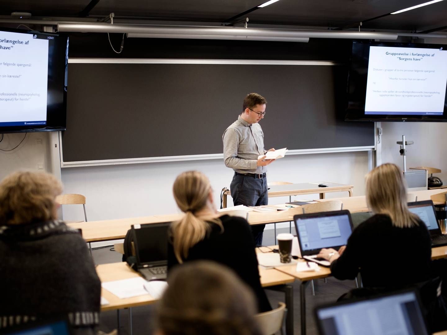 De studerende skal have et lån i stedet for SU, hvis det står til Dansk Industri. | Foto: Henriette Dæhli/Ritzau Scanpix