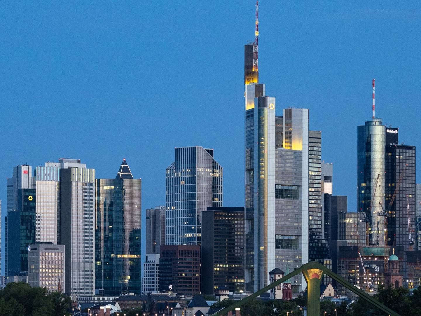 Banken in Frankfurt. | Foto: picture alliance/dpa | Hannes P Albert