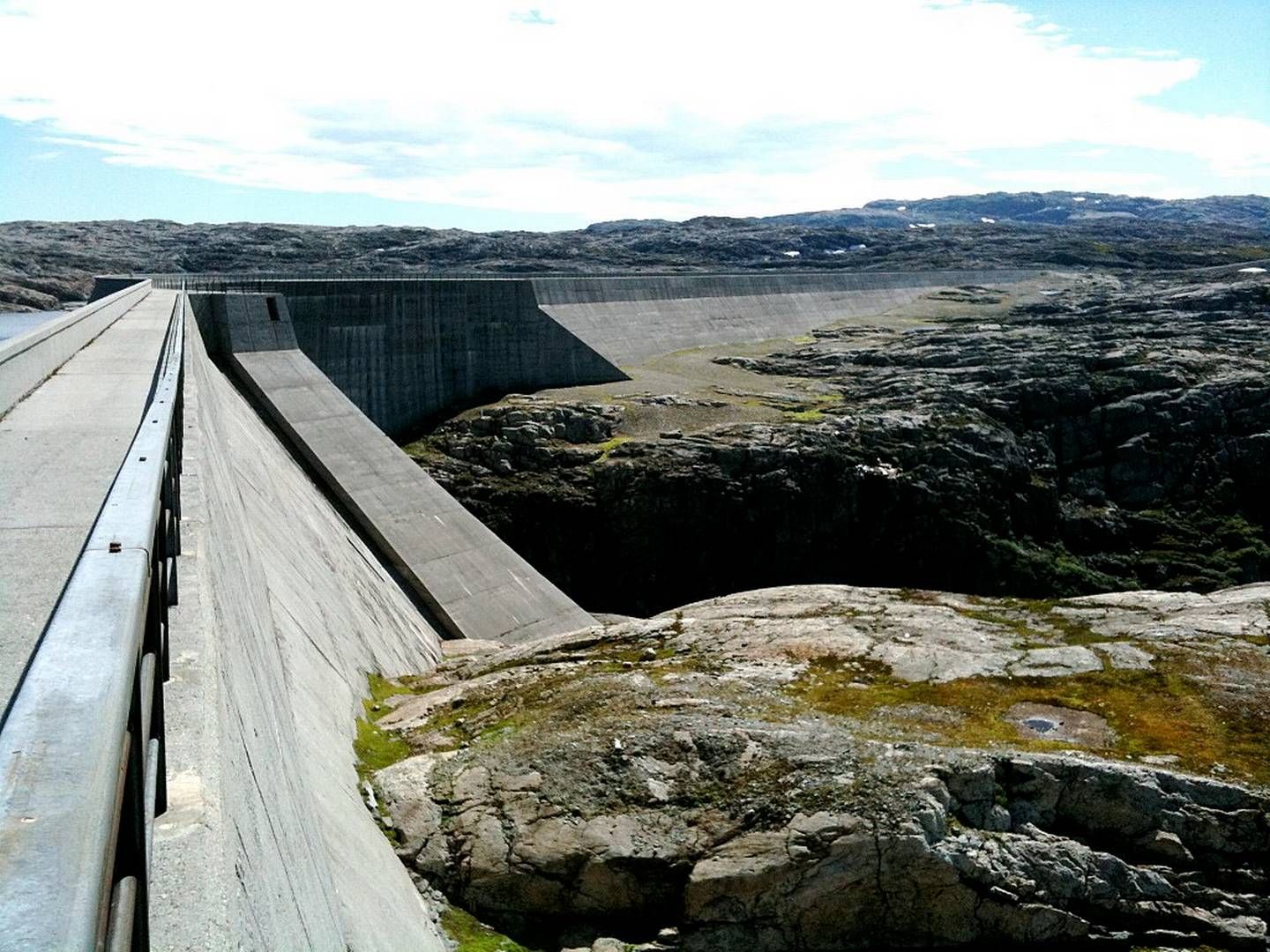 MINDRE VANN: For første gang siden uke 38 i september, har fyllingsgraden i norske vannmagasiner gått ned. | Foto: Reinhardheydt, Wikipedia