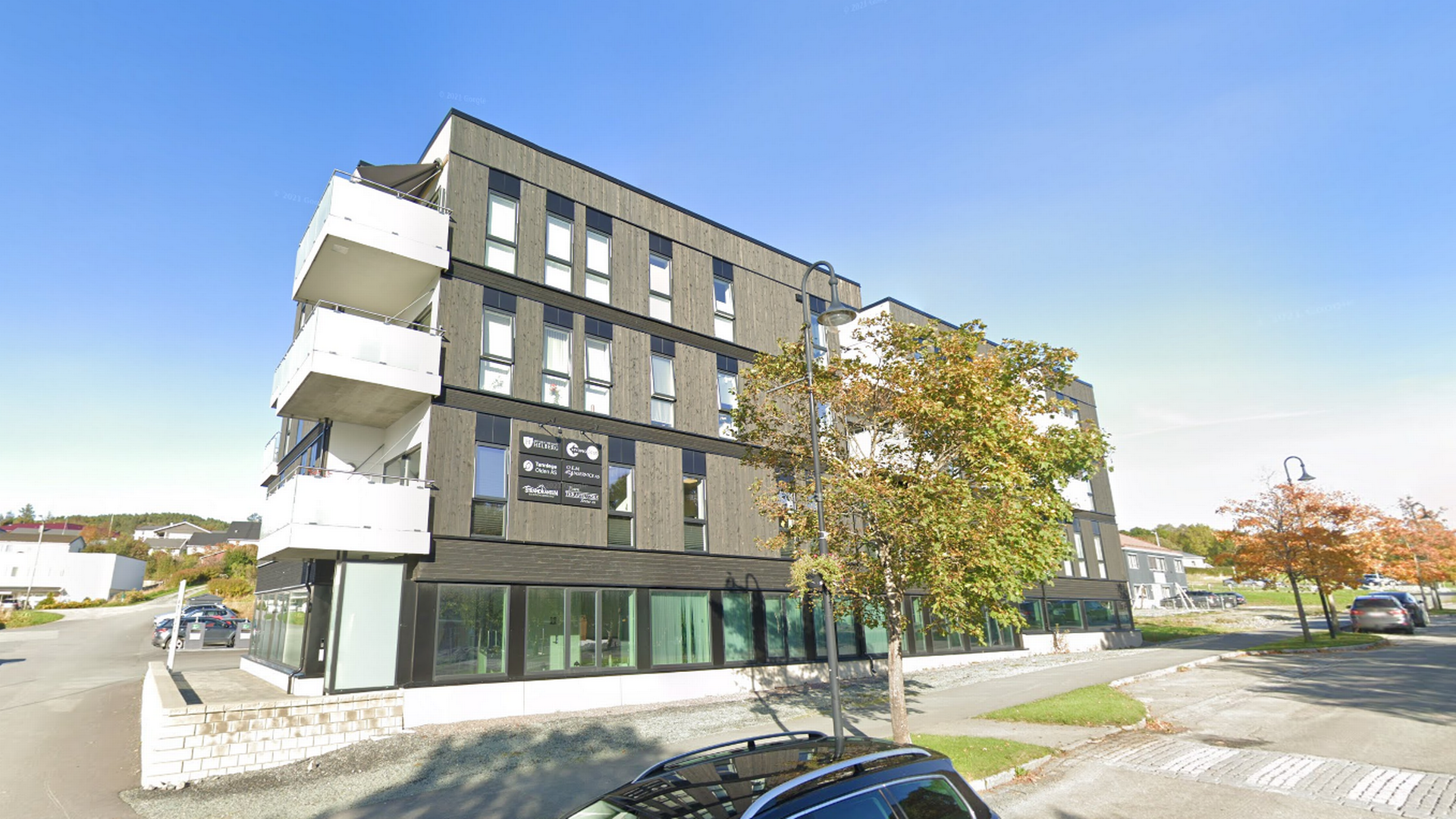 Spektor Advokat har sitt hovedkontor i dette bygget i Ørland kommune. | Foto: Google Street View
