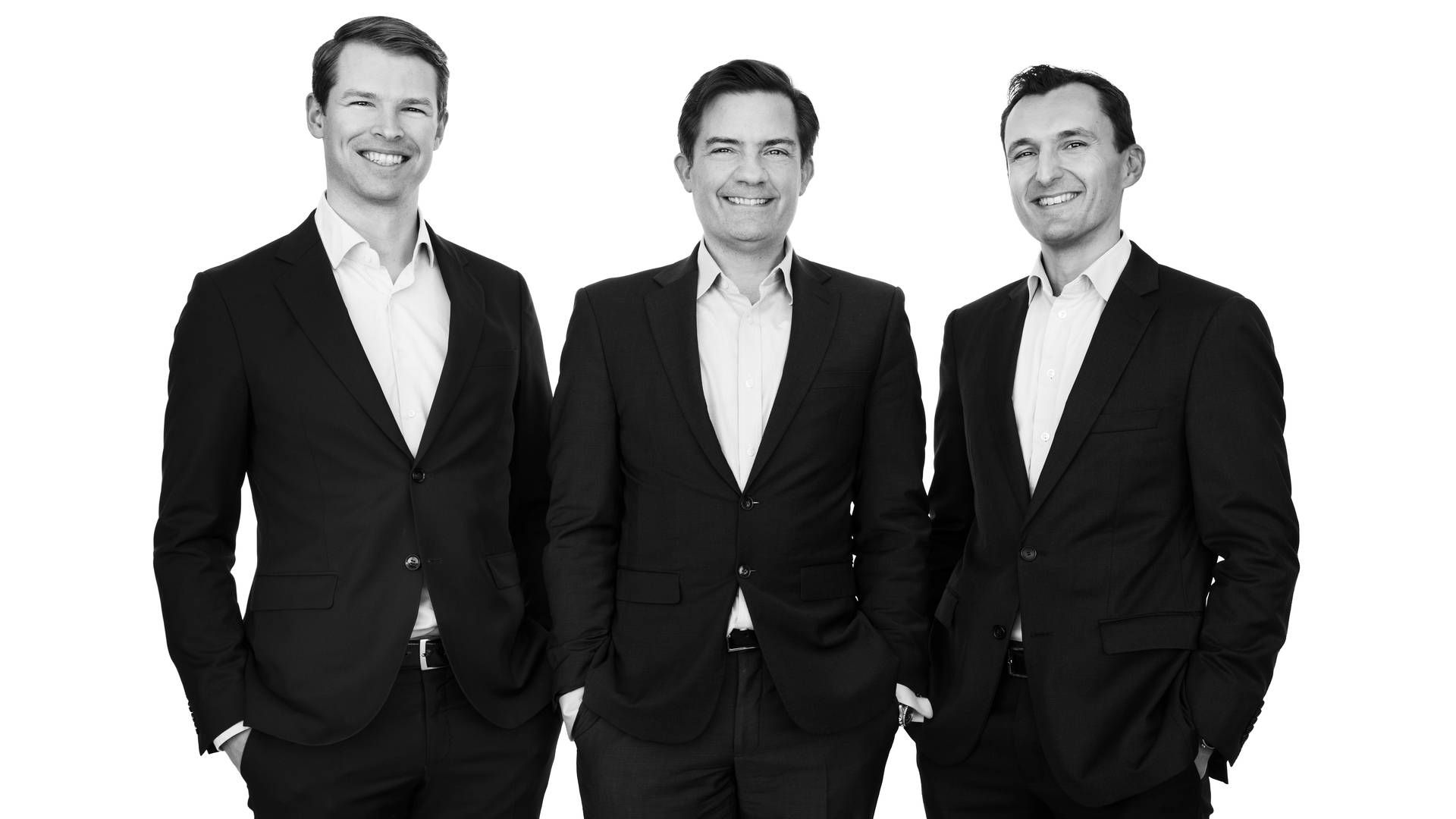 Jera Capital: Alexander Reventlow, Christen Estrup og Julien Marencic. | Photo: PR / Jera Capital