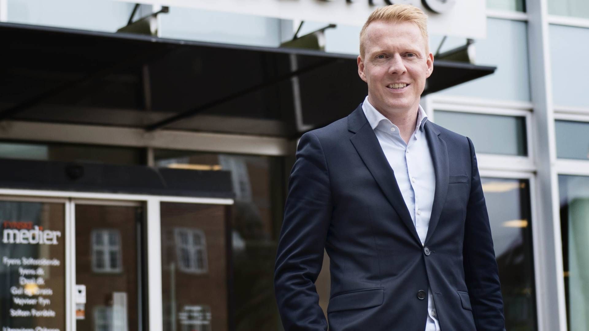 Morten Andersen, direktør i det fynske investeringsselskab FST Growth, som i 2020 fik tre mio. kr. fra Innovationspuljen til at udvikle et nyt ungemedie. | Foto: PR/FST Growth