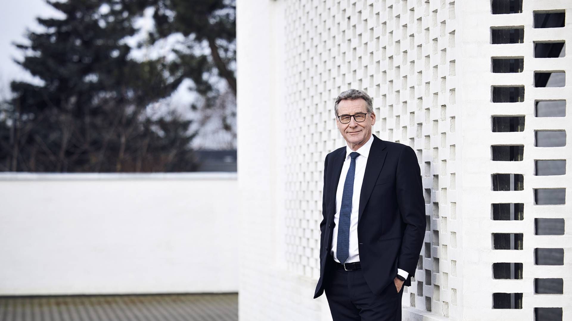Lars Møller Kristensen, adm. direktør i Djurslands Bank, er tilfreds med regnskabet for første halvår. | Foto: Djurslands Bank / PR