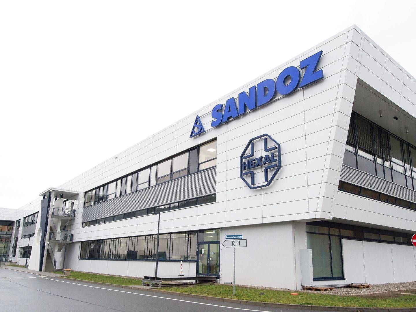 Sandoz vil efter adskillelsen fra Novartis have hovedkvarter i Schweiz. | Foto: Sebastian Kahnert/AP/Ritzau Scanpix