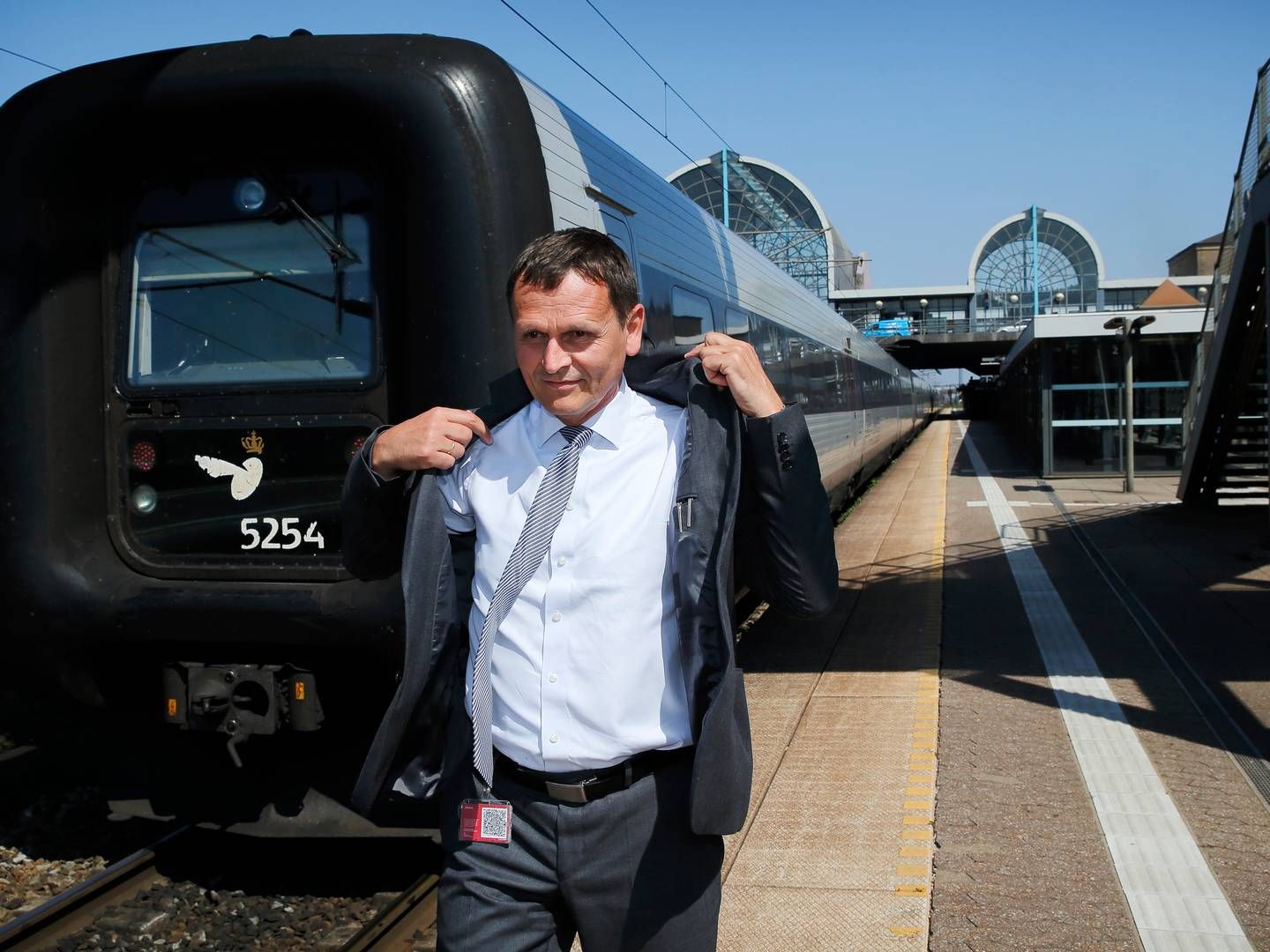 Flemming Jensen, adm. direktør i DSB. | Foto: Jens Dresling/Politiken/Ritzau Scanpix