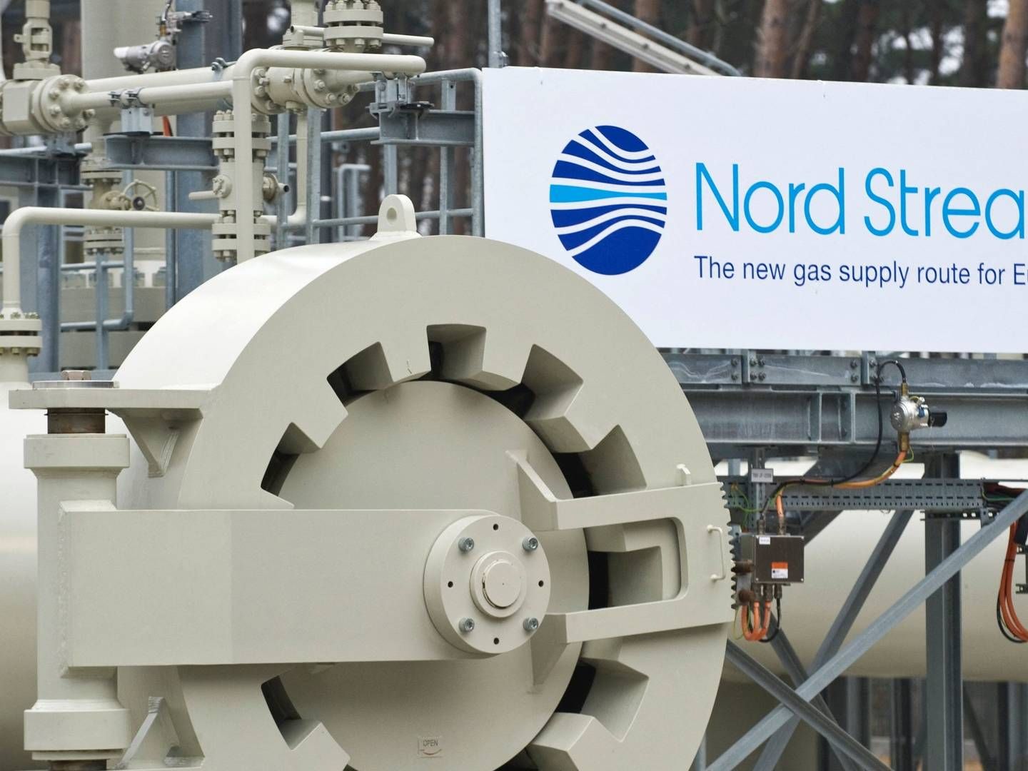 Danske fødevarevirksomheder må berede sig på et "menageri" om gas fra russisk side, mener professor. Her ses Nord Stream 1 rørledningen i Tyskland. | Foto: JOHN MACDOUGALL/AFP / AFP