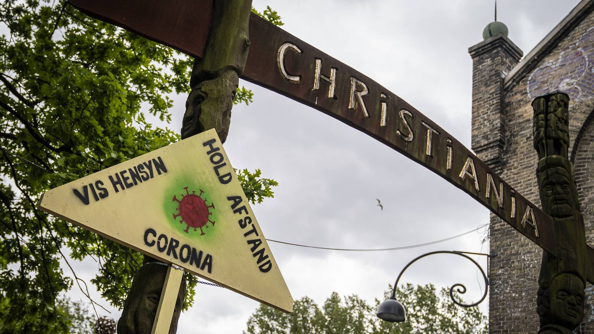 Knud Foldschack vurderer, at Christiania risikerer at ende i en økonomisk uoverskuelig situation. | Foto: Jonas Olufson