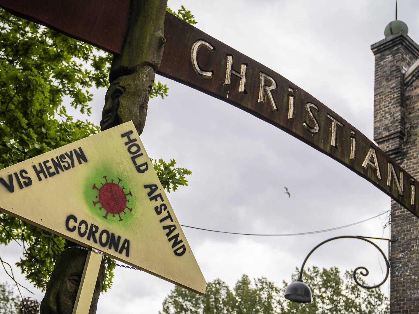 Knud Foldschack vurderer, at Christiania risikerer at ende i en økonomisk uoverskuelig situation. | Foto: Jonas Olufson
