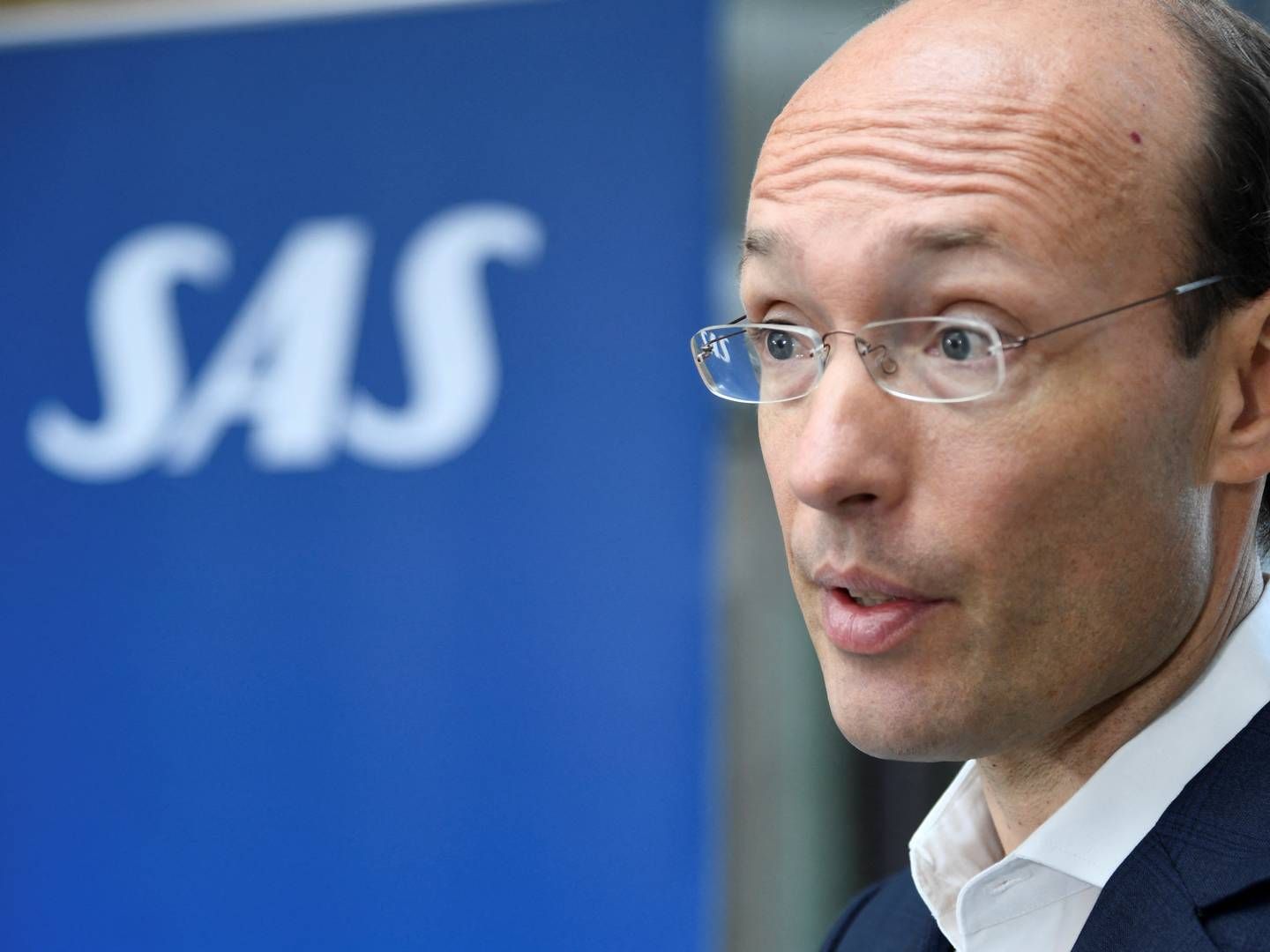 Anko van der Werff, SAS-topchef. | Foto: Tt News Agency/Reuters/Ritzau Scanpix