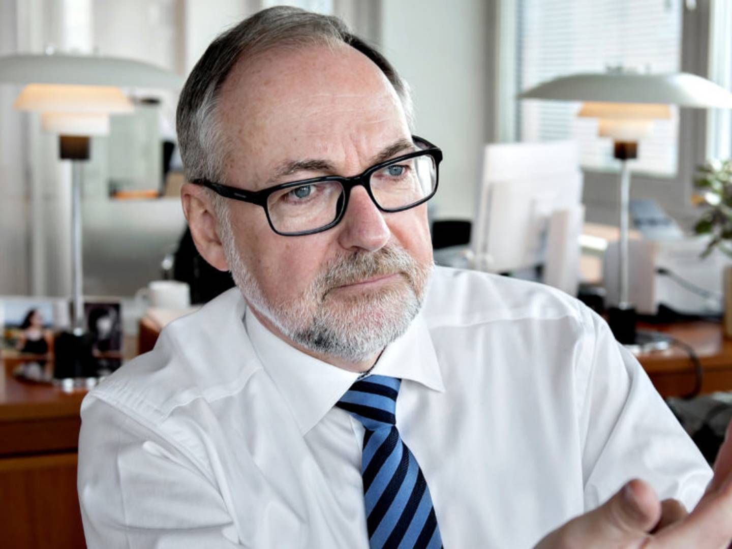 John Wagner har været adm. direktør for De Samvirkende Købmænd, DSK, siden 1995. | Foto: Keld Navntoft/DSK/PR