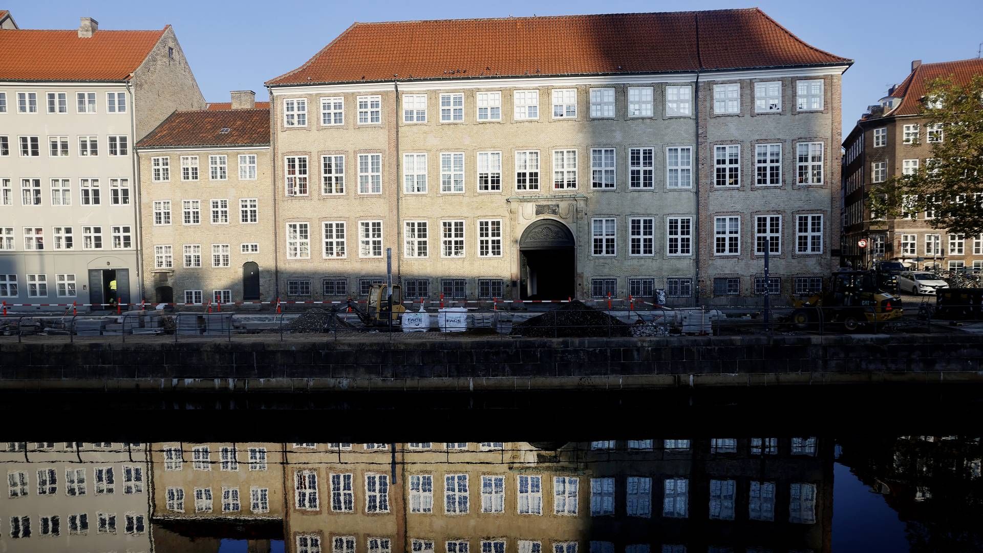 Kulturministeriets bygning i Gammel Strand i København. | Foto: Jens Dresling