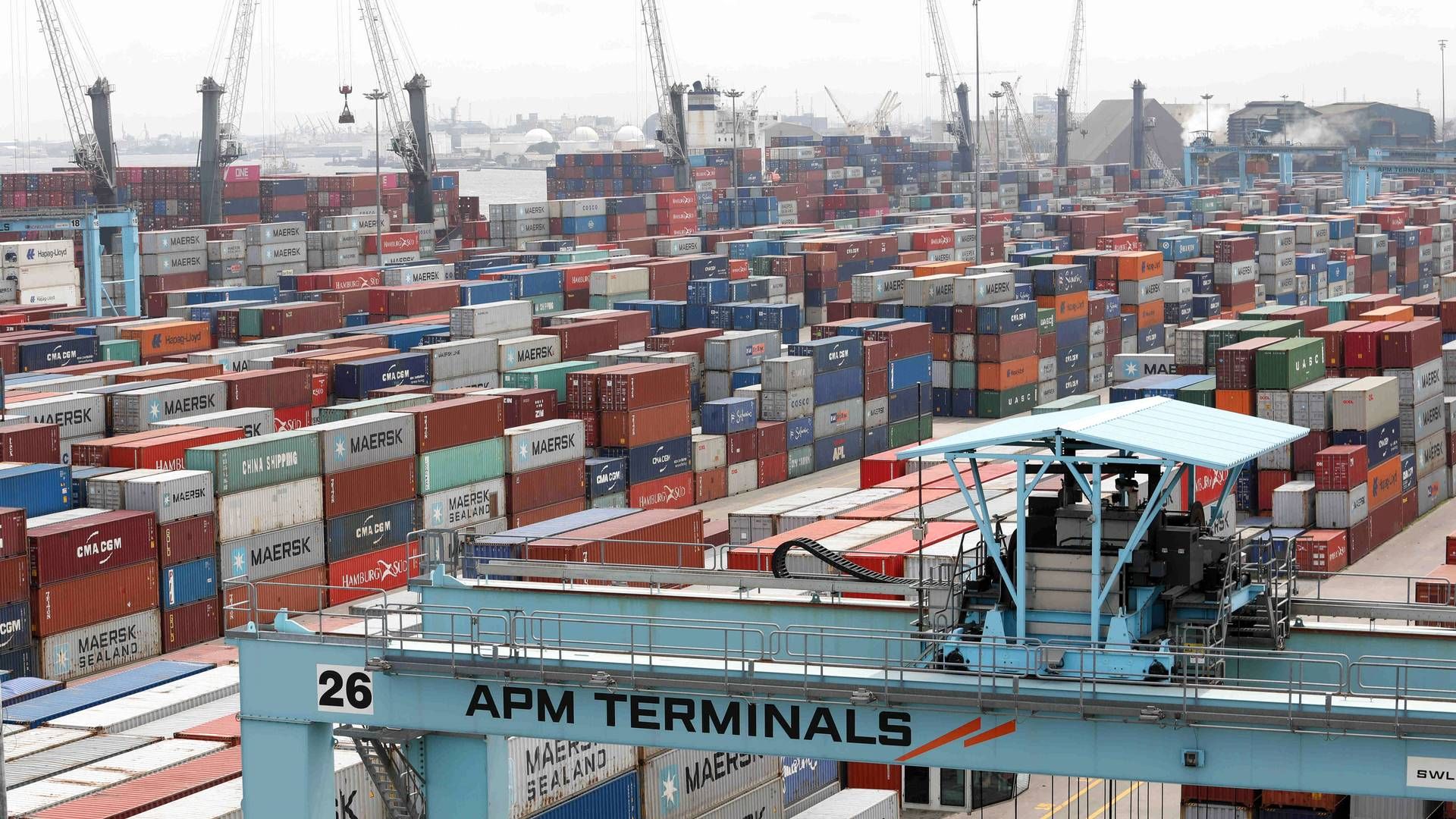 Maersks havneselskab, APM Terminals, har givet lønforhøjelse til sine ansatte i Monrovia i Liberia, efter en årelang strid om deres aflønning. | Foto: Temilade Adelaja/Reuters/Ritzau Scanpix
