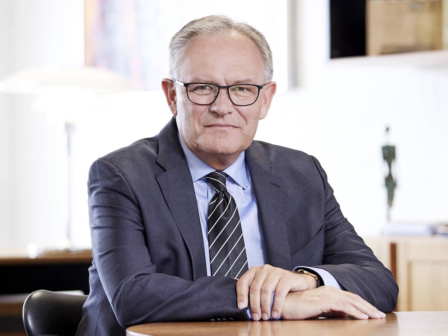 Jan Ulsø Madsen har ikke kunnet give tre sønderjyske filialer den opmærksomhed, som han gerne ville, og derfor bliver de nu skibet ud af Vestjysk Bank. | Foto: PR/Vestjysk Bank