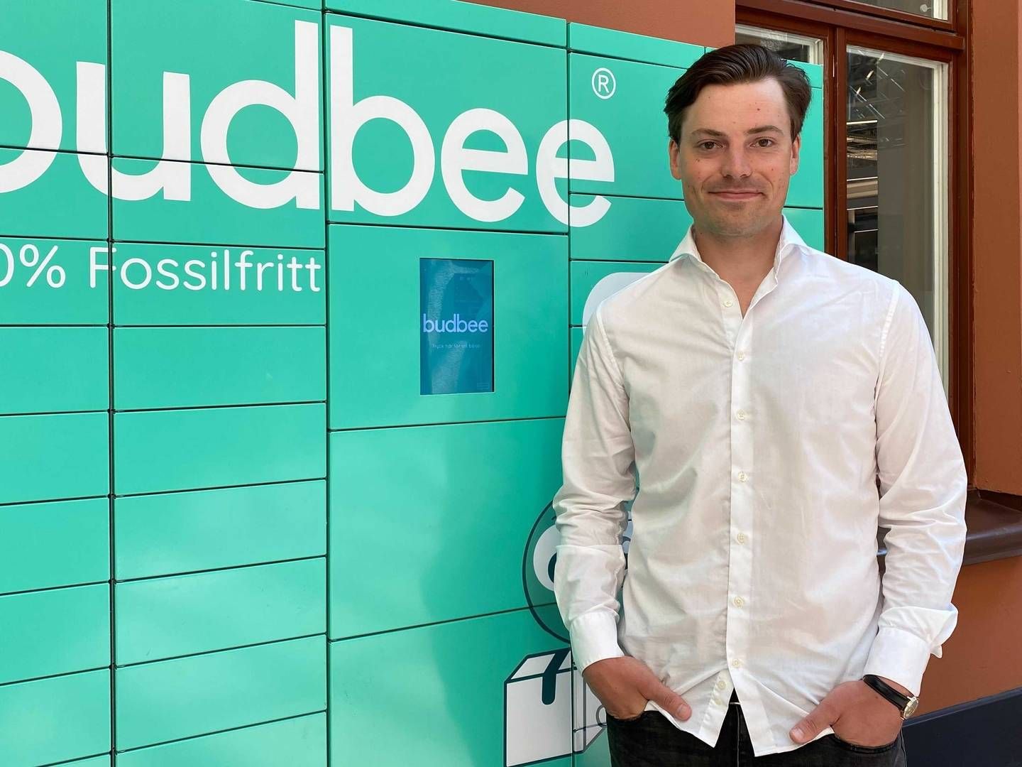 Pontus Håstlund har siden 2021 været nordisk chef for leveringstjenesten Budbee, der satser på pakkelevering baseret på fossilfri energi | Foto: PR/Budbee