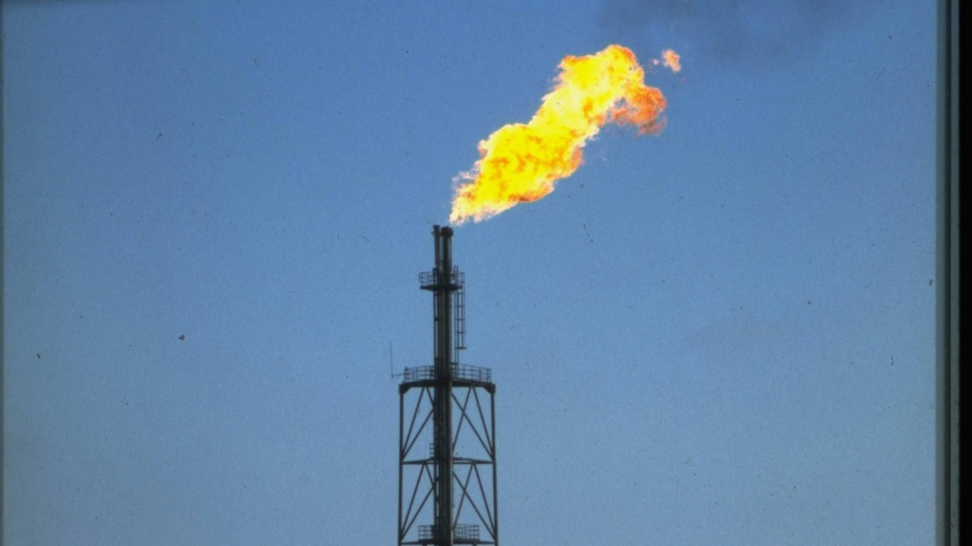 Next summer, flaring of excess gas related to oil production will be illegal in Denmark unless strictly necessary for safety reasons. This will also apply to the TotalEnergies-operated Gorm field (photo) where routine flaring has been standard practice for years. | Photo: Erik Kragh