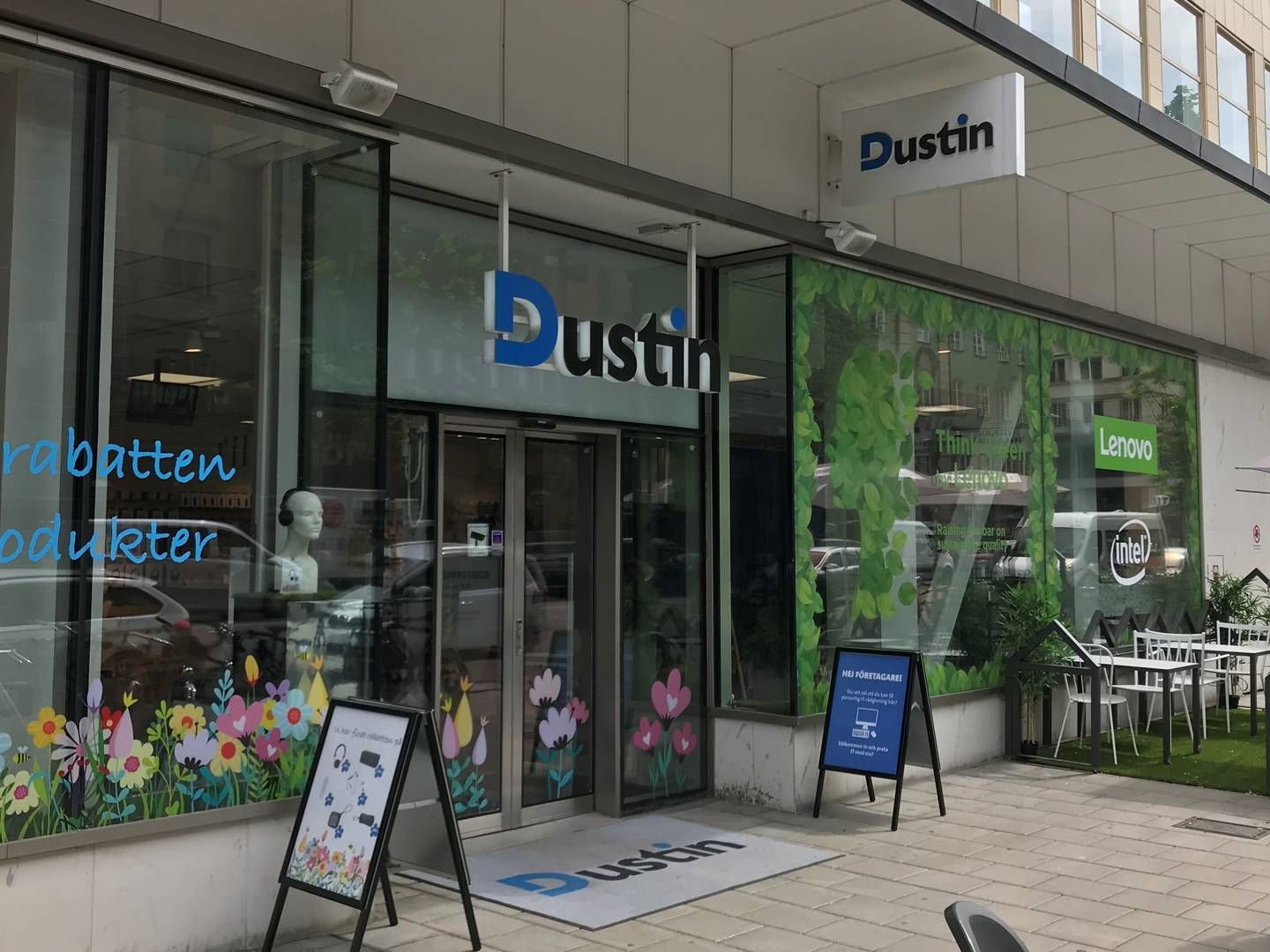 Dustin har ingen fysiske butikker i Danmark, hvor man kun handler online. Her er deres butik i Stockholm. | Foto: Malte Oxvig