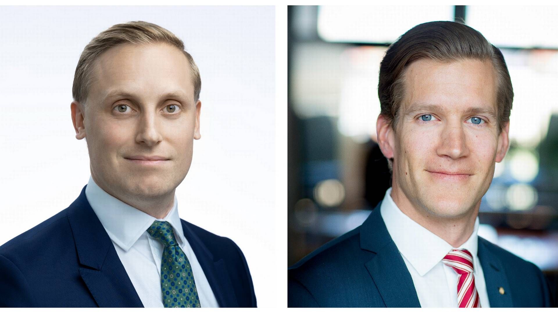 Alexander Gallotti (l.), Head of Leveraged Finance at MAM and Lauri Vaittinen (r.), CEO at MAM. | Photo: Mandatum Asset Management PR.