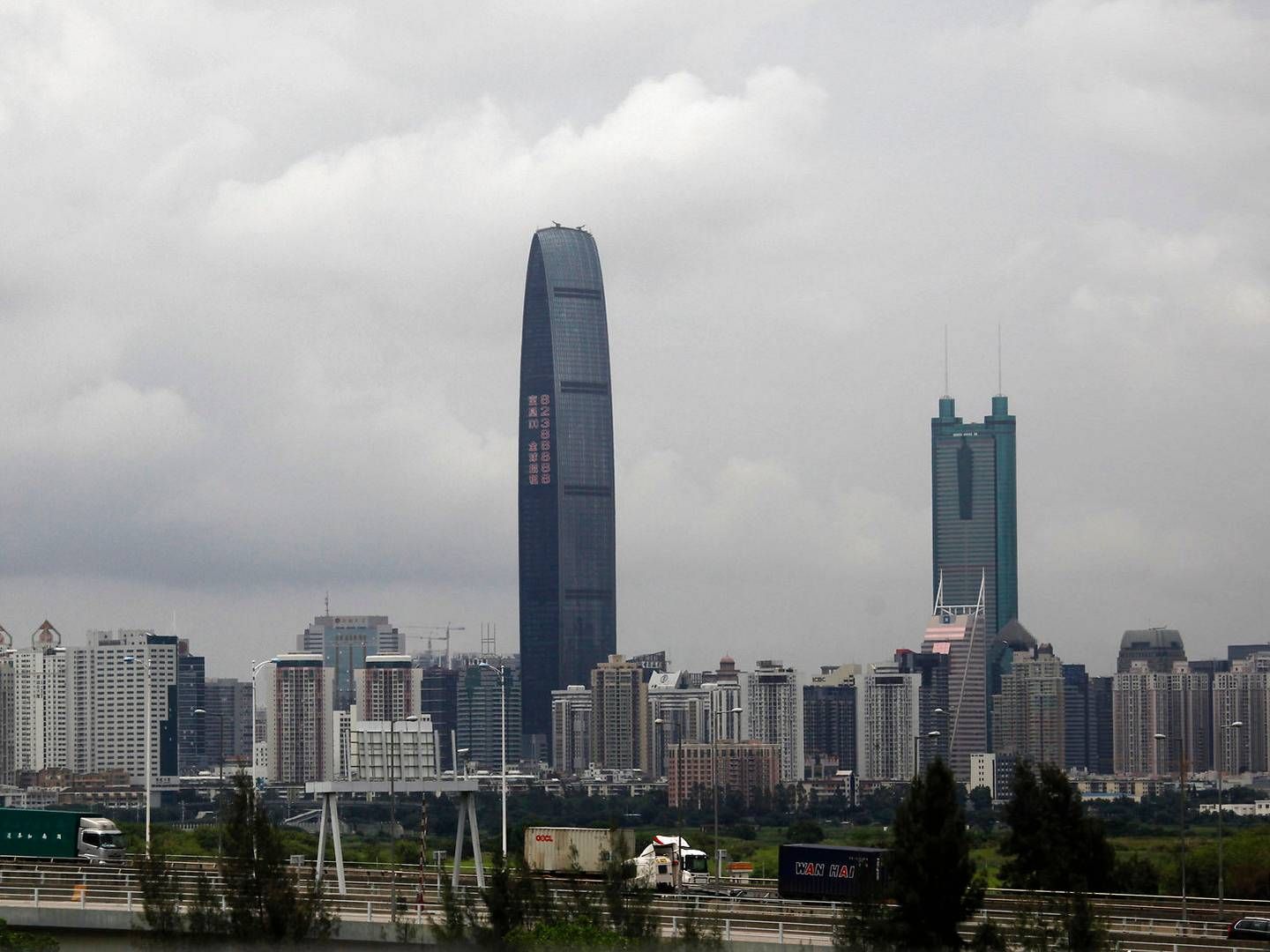 Shenzen skyline | Foto: Bobby Yip/Reuters/Ritzau Scanpix