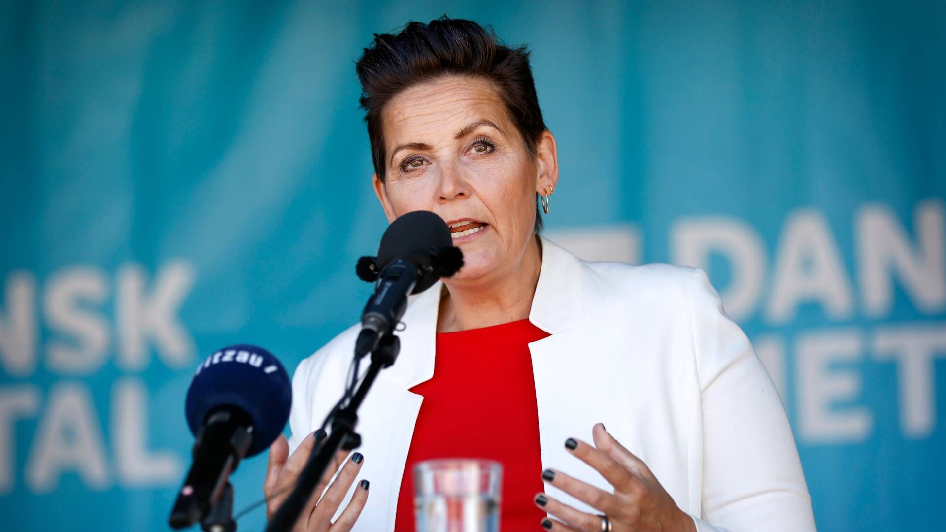 SF-formand Pia Olsen Dyhr. | Foto: Jens Dresling/Ritzau Scanpix