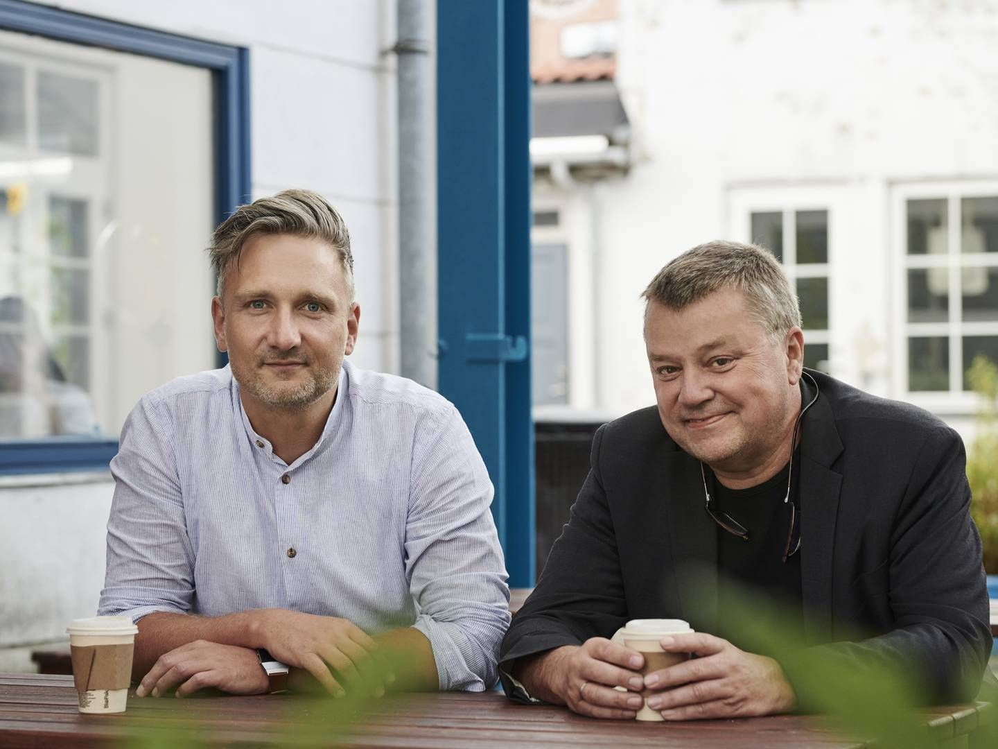 Laust Jørgensen, adm. direktør, Peytz (t.v.) og Christian Peytz, stifter af Peytz | Foto: Peytz / PR
