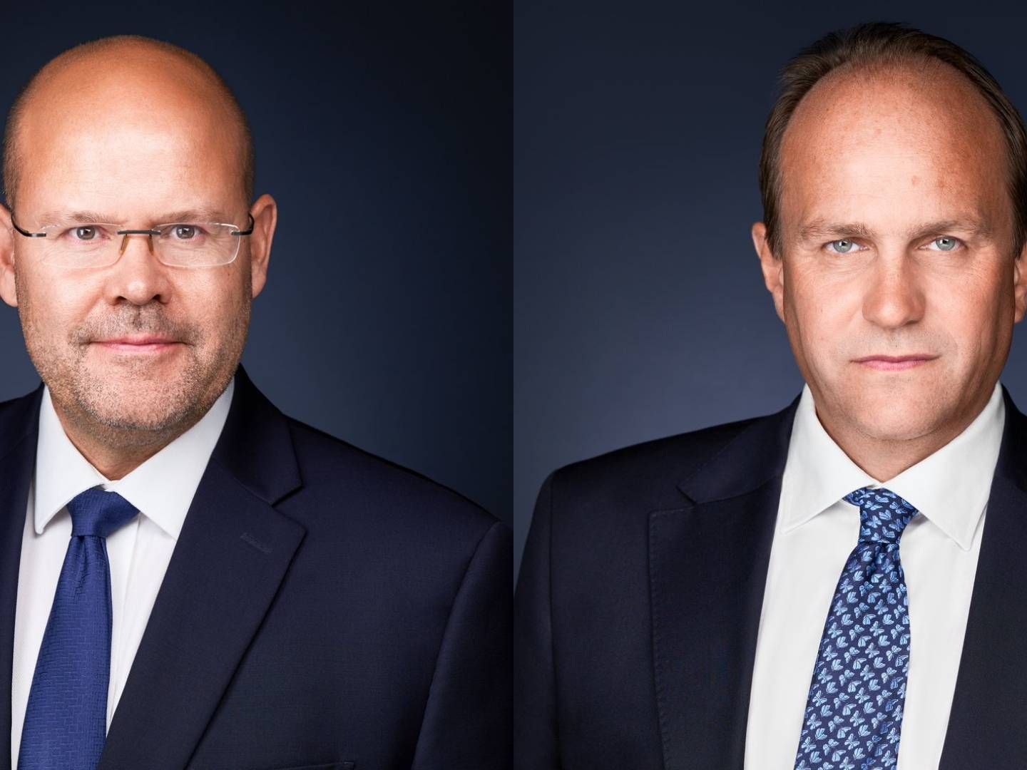 Gaute Gjelsten (t.v.) og Frithjof Herolfsen har etablert advokatfirmaet Gjelsten Herolfsen. | Foto: Gjelsten Herolfsen