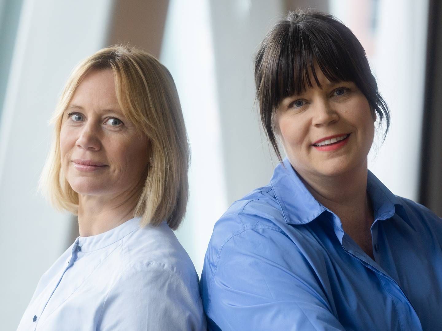 Camilla Löwenhielm and Hanna Holmberg, portfolio managers within microfinance & impact at SEB. | Photo: PR / SEB