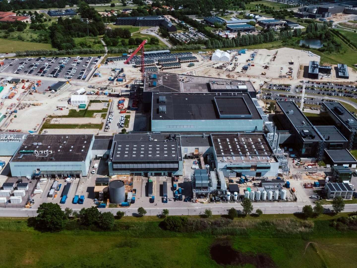 1500 ansatte er planlagt på Fujilfilms nyeste fabrik i Hillerød. | Foto: Fujifilm Diosynth Biotechnologies / PR