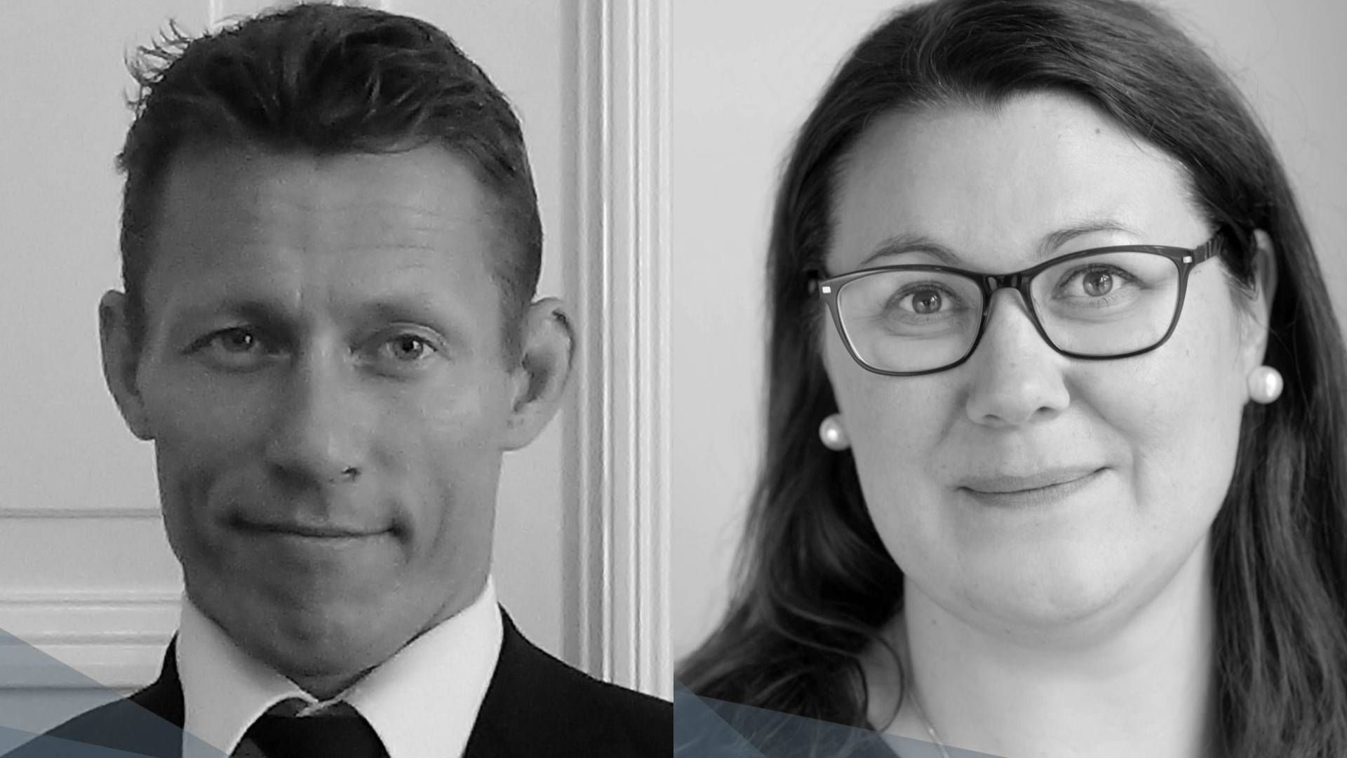 Arne Talsnes og Karoline Bjerke Wangberg er nye advokat i Tveter og Kløvfjell. | Foto: Tveter og Kløvfjell