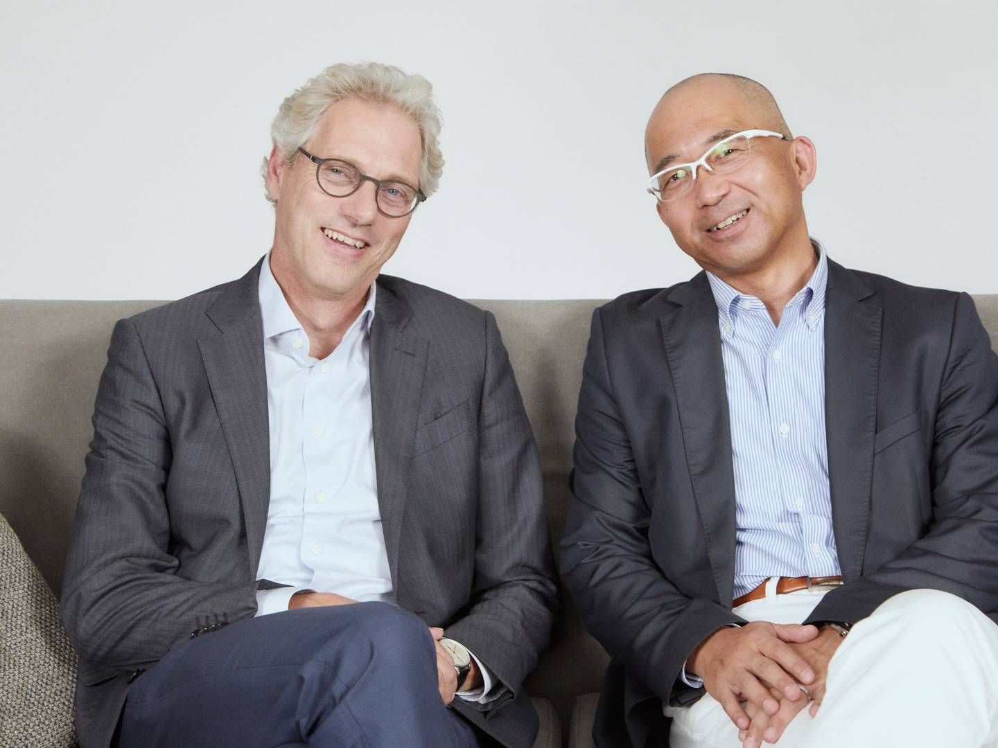 Maarten Barmentlo, chief marketing officer of WSA, and Osamu Hajimoto, deputy president of New Business & Technology Development Group of Sony Corporation | Photo: WSA