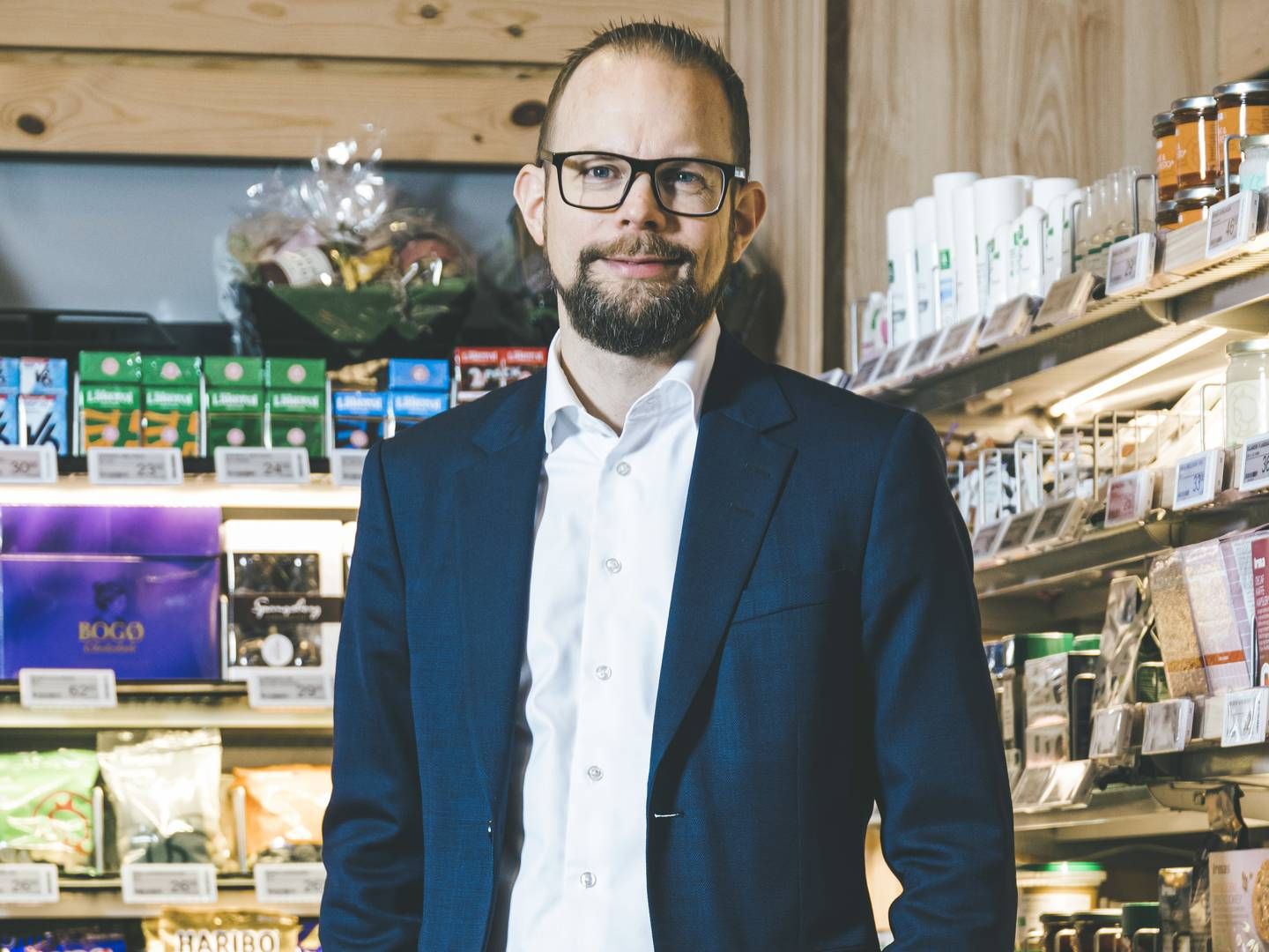 Kræn Østergaard Nielsen er adm. direktør i Coop, der sammenlagt har mere end 1.000 dagligvarebutikker i Danmark. | Foto: Christian Als/Coop/PR