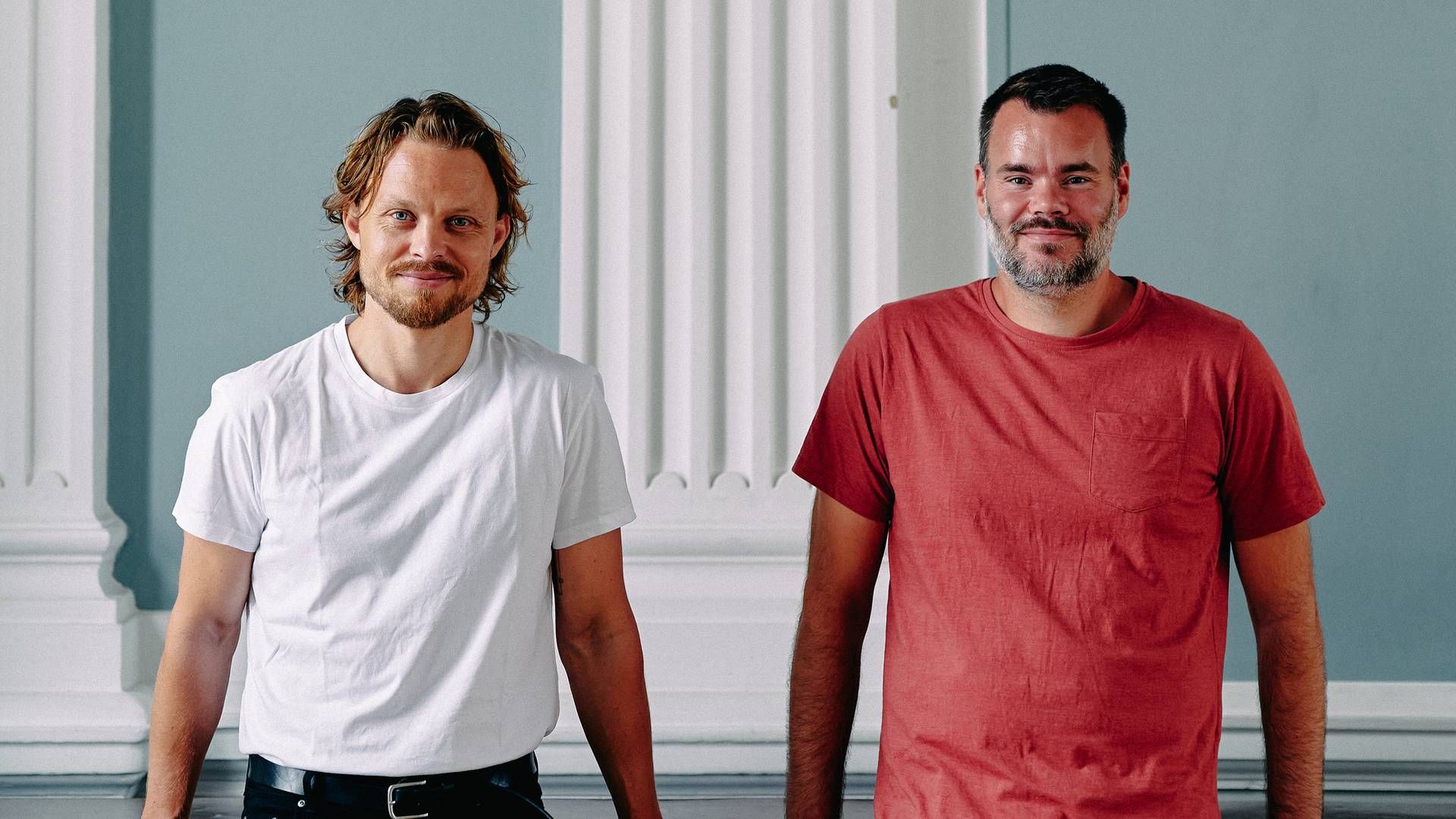 Søren Nørgaard (tv.) og Kristian Kongsted, stiftere af Teamway, får nu selskab af tidl. investor Henrik Møller Kristensen, der bliver ny COO. | Foto: Teamway / PR