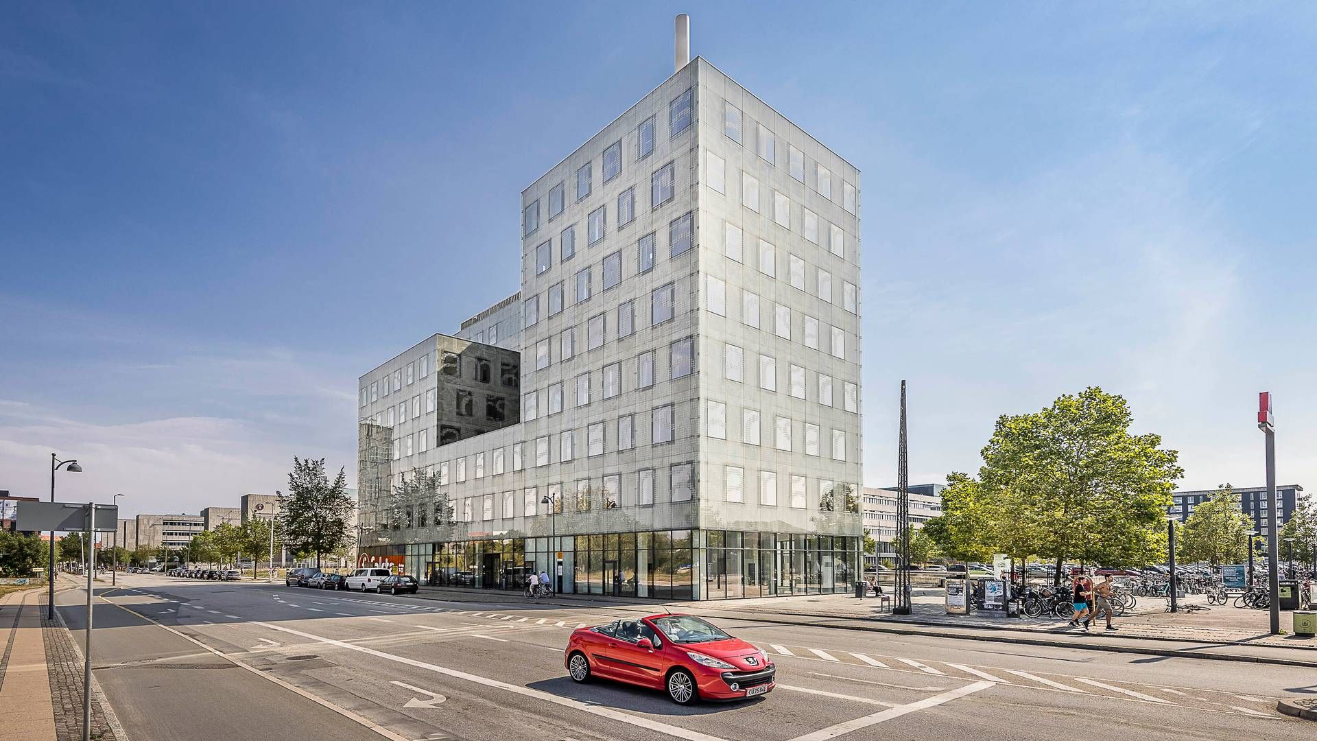 Den såkaldte Metropol-bygning ligger på Njalsgade tæt på hjørnet af Ørestads Boulevard i København. | Foto: PR
