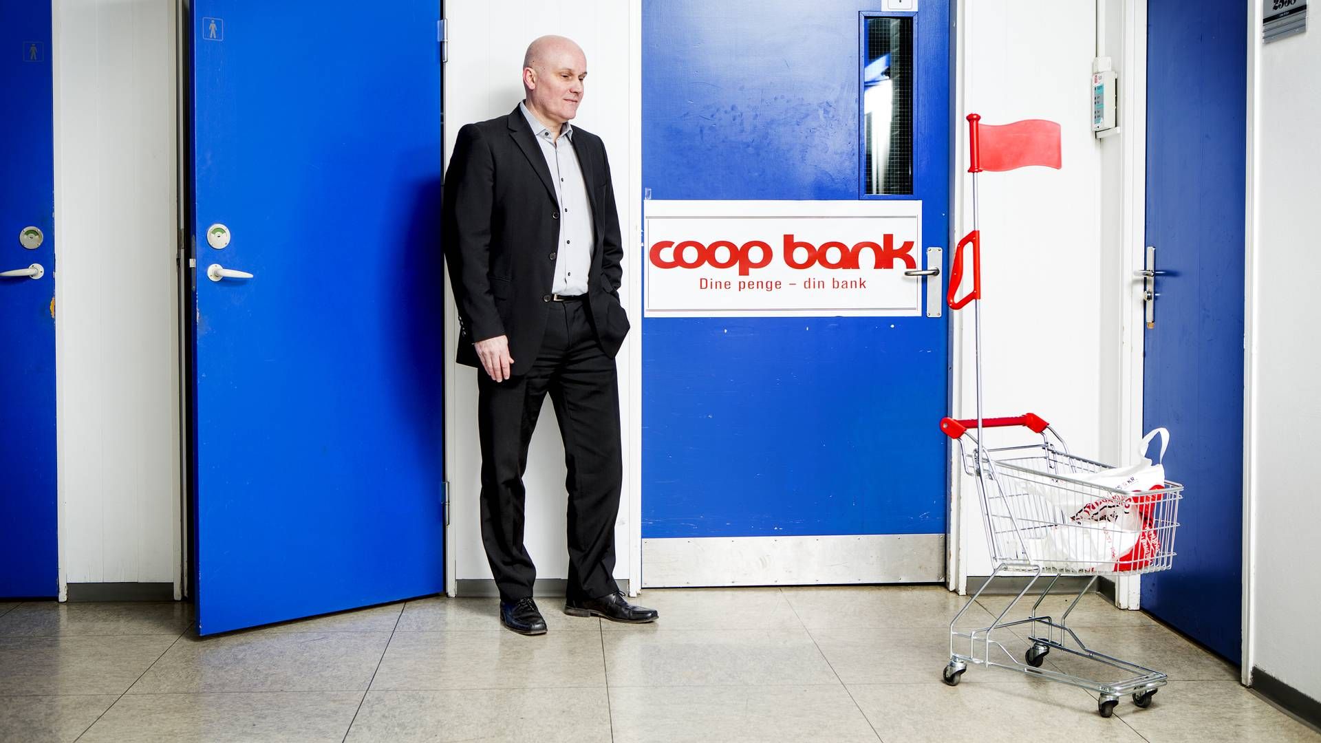 Allan Nørholm er adm. direktør i Coop Bank. | Foto: Stine Bidstrup/ERH