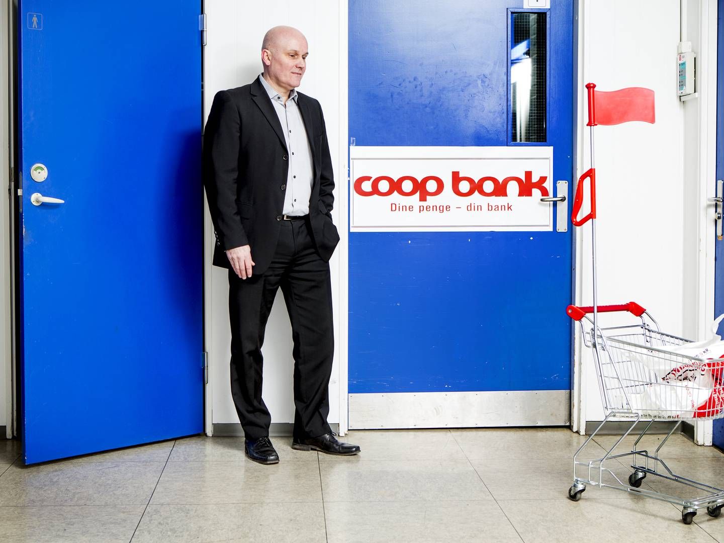 Allan Nørholm er adm. direktør i Coop Bank. | Foto: Stine Bidstrup/ERH