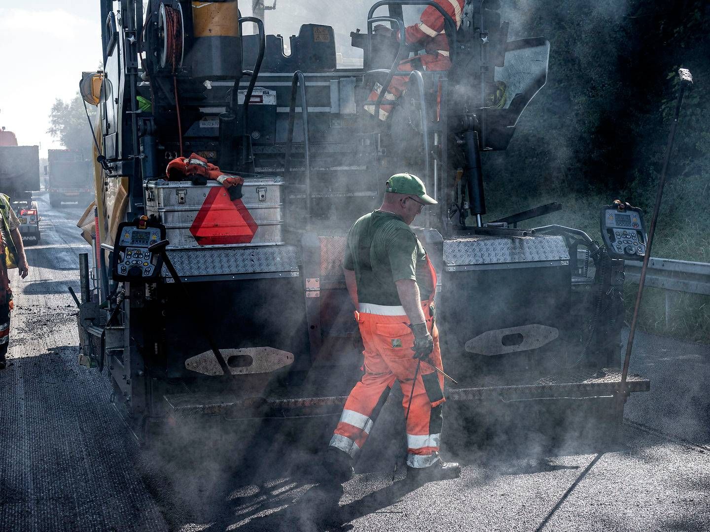 Asfaltbranchen er i øjeblikket kastet ud i usikkerhed. | Foto: Casper Dalhoff/Ritzau Scanpix
