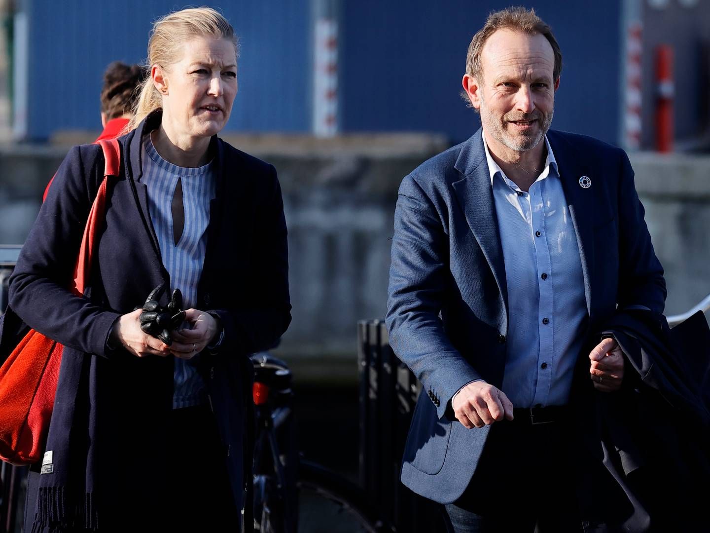 Sofie Carsten Nielsen og Martin Lidegaard, hhv. politisk leder og næstformand for De Radikale. | Foto: Jens Dresling/Ritzau Scanpix