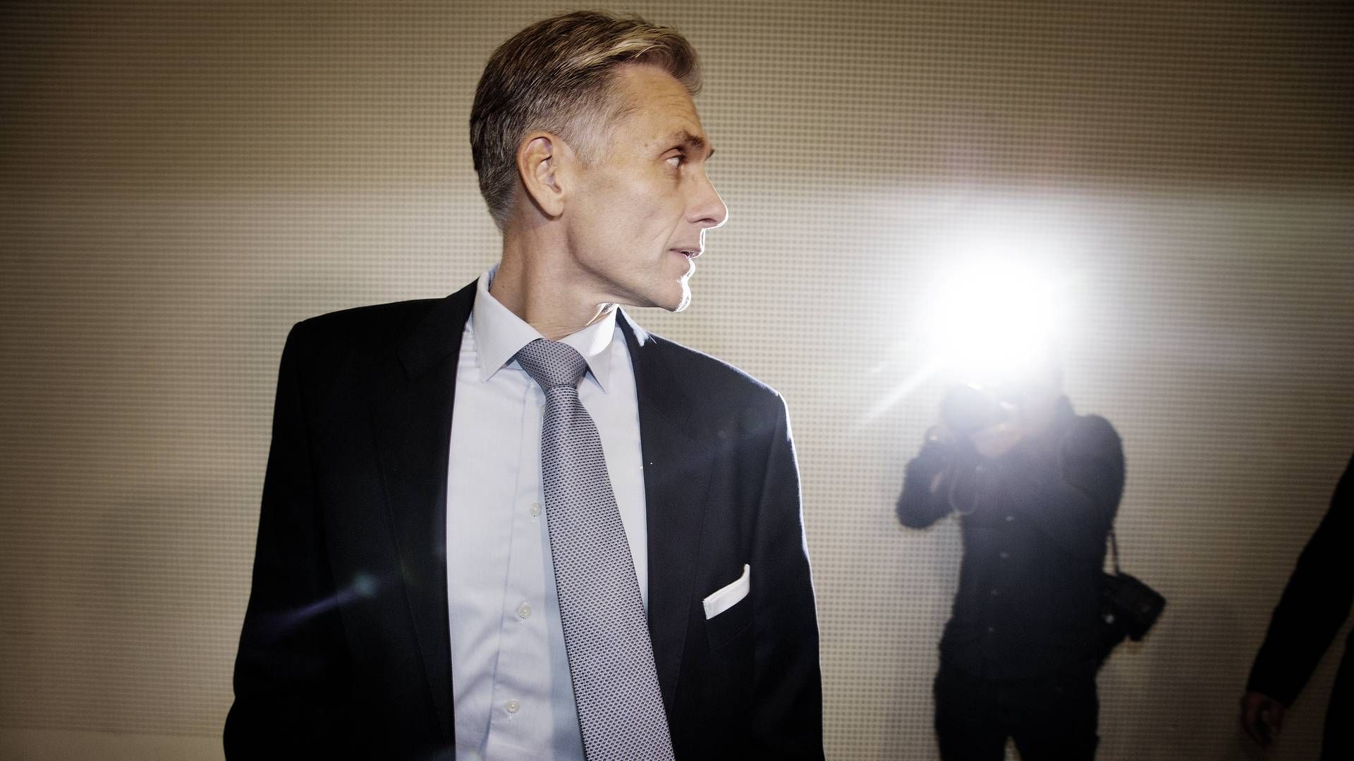 Thomas F. Borgen, der er tidligere adm. direktør for Danske Bank, er sagsøgt af konsulentfirmaet Deminor for 2,5 mia. kr. | Foto: Martin Lehmann/Politiken