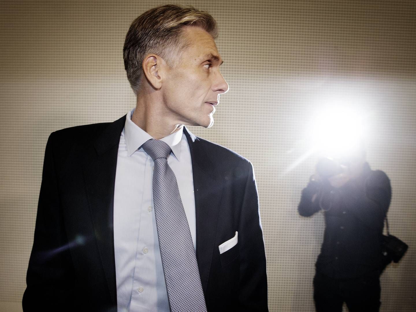 Thomas F. Borgen, der er tidligere adm. direktør i Danske Bank, er sagsøgt af konsulentfirmaet Deminor for 2,5 mia. kr. | Foto: Martin Lehmann/Politiken
