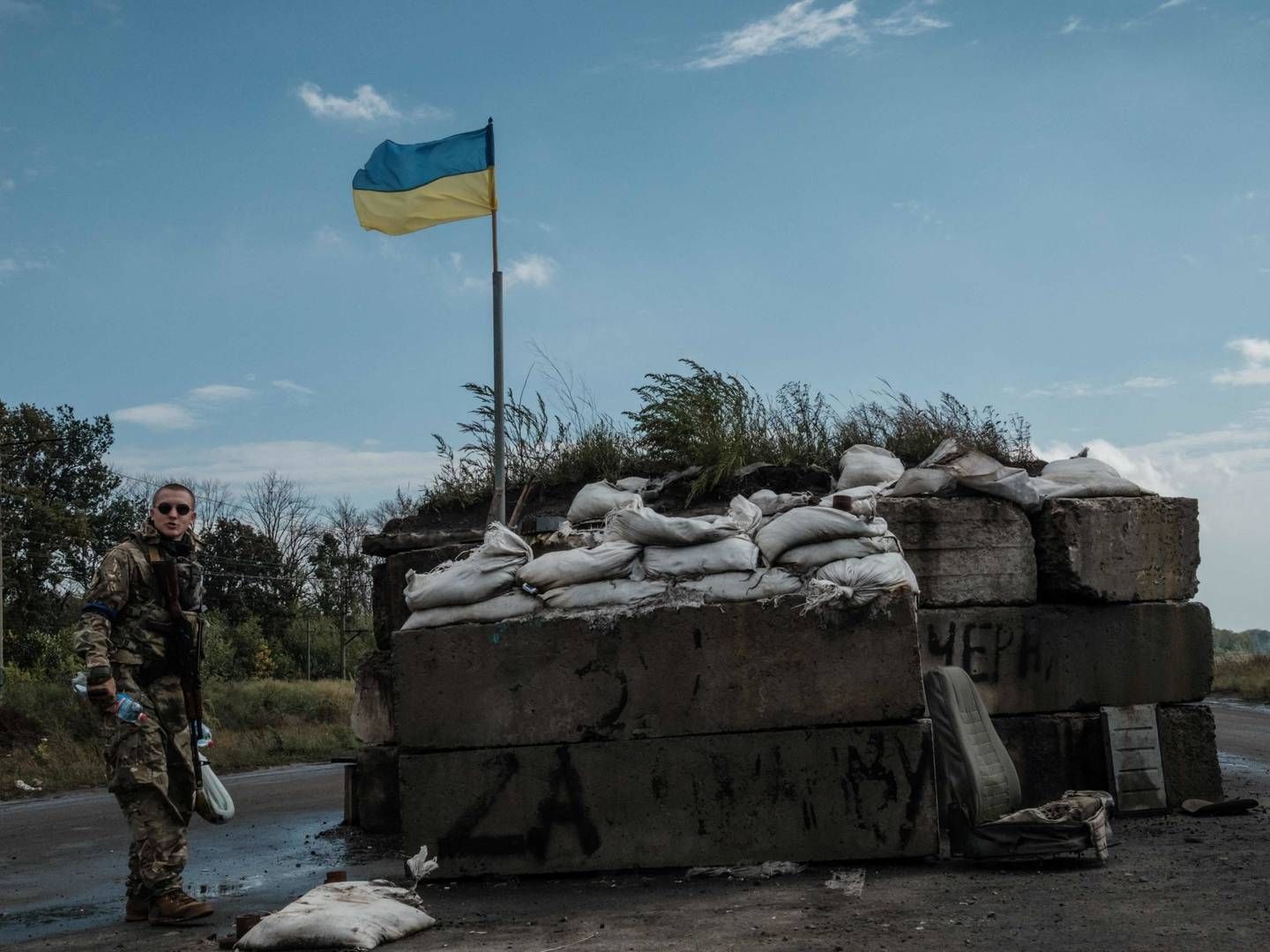 Krigen i Ukraine fortsætter - og det gør danske virksomheders problemer i Rusland også. | Foto: YASUYOSHI CHIBA/AFP / AFP