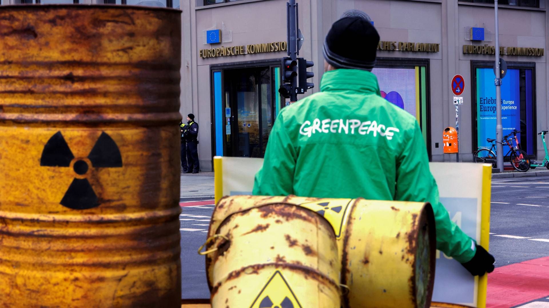 Blandt organisationerne, der kræver et retsligt efterspil, er Greenpeace. "Denne falske grønne mærkning er uforenelig med EU's miljø og klimalove," siger kampagneleder Adriadna Rodrigo. | Foto: Michele Tantussi/REUTERS / X03942