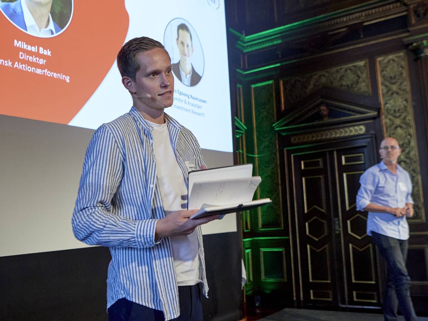 Aktieanalytiker Anders Egsvang fortalte om interessen for vækstbørsaktierne i sit netværk på FBV's årsmøde i september. | Foto: CARSTEN LUNDAGER