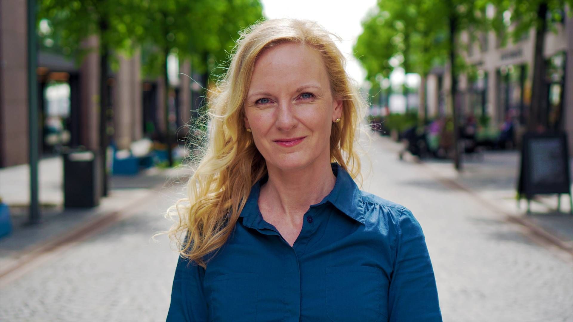 HR-sjef Anine Nicolaisen i Danske bank Norge har tro på å skape utviklingsrom for å skape jobbtrivsel. | Foto: Danske bank Norge