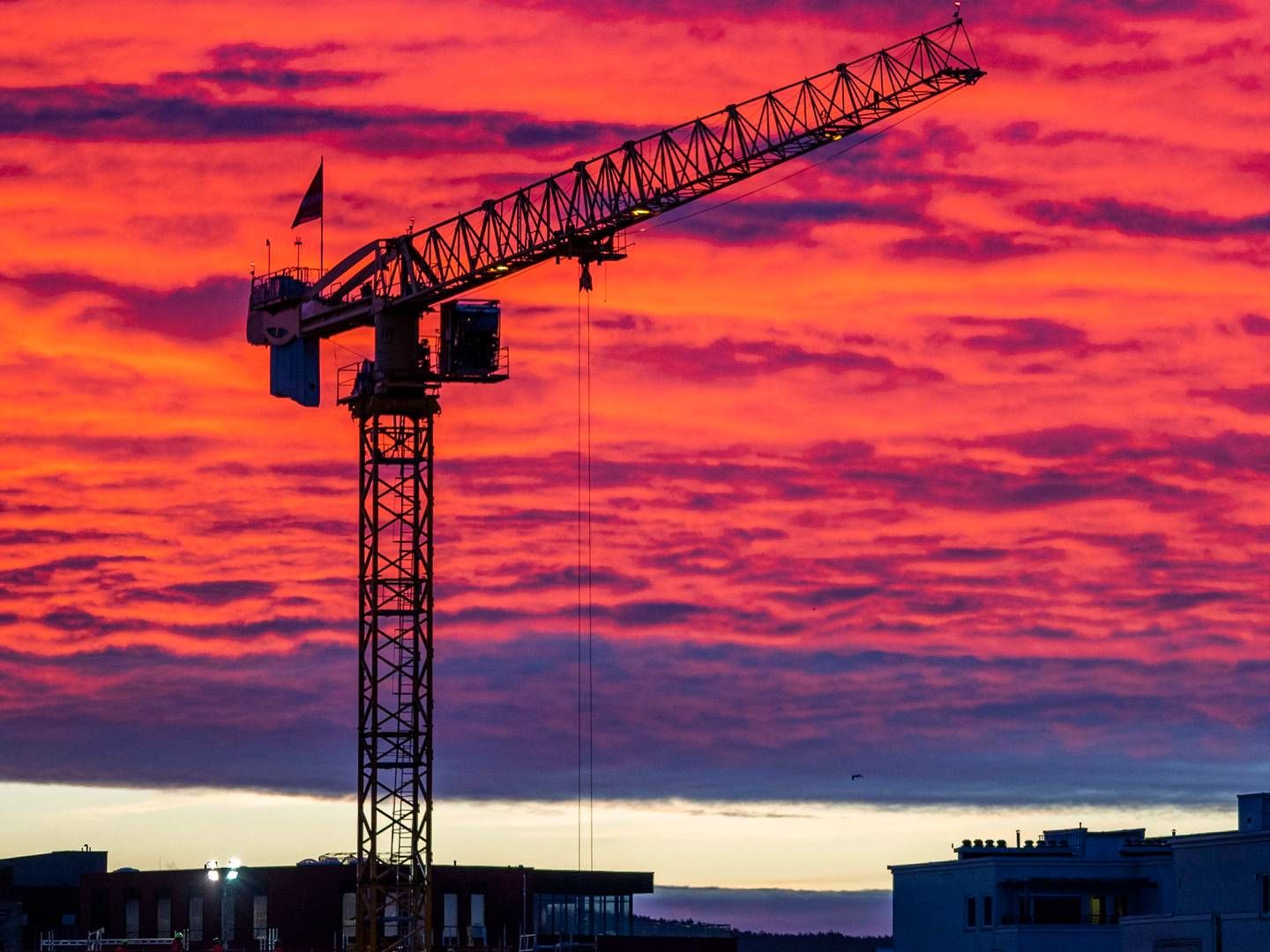 MER PESSIMISME: Høye byggekostnader og redusert nyboligsalg har ført til utsettelser av prosjekter og fall i boligbyggingen. | Foto: Håkon Mosvold Larsen / NTB