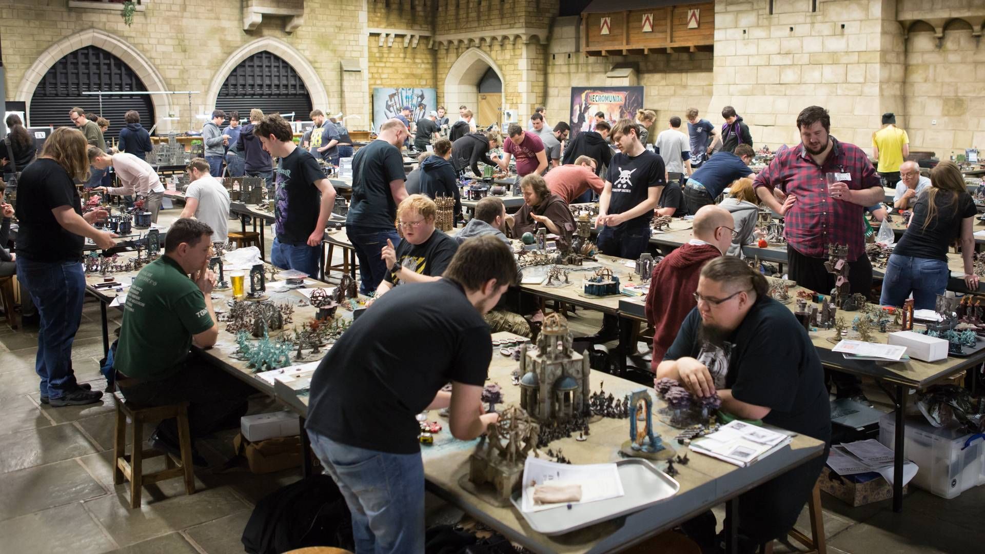 Masser af mennesker stimler sammen om Warhammer, men investorerne gør det modsatte og sender Games Workshop i bunden af Stoxx 600. | Foto: Games Workshop / PR