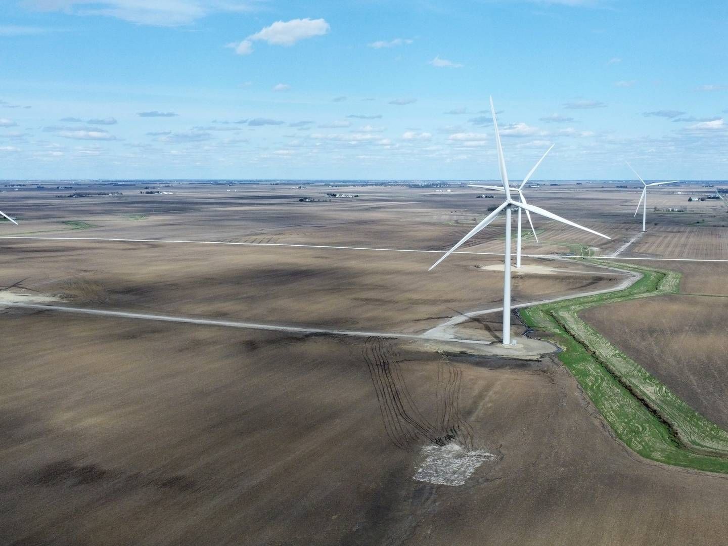 Wind farm Ford County Wind, Illinois. | Photo: PR Ørsted
