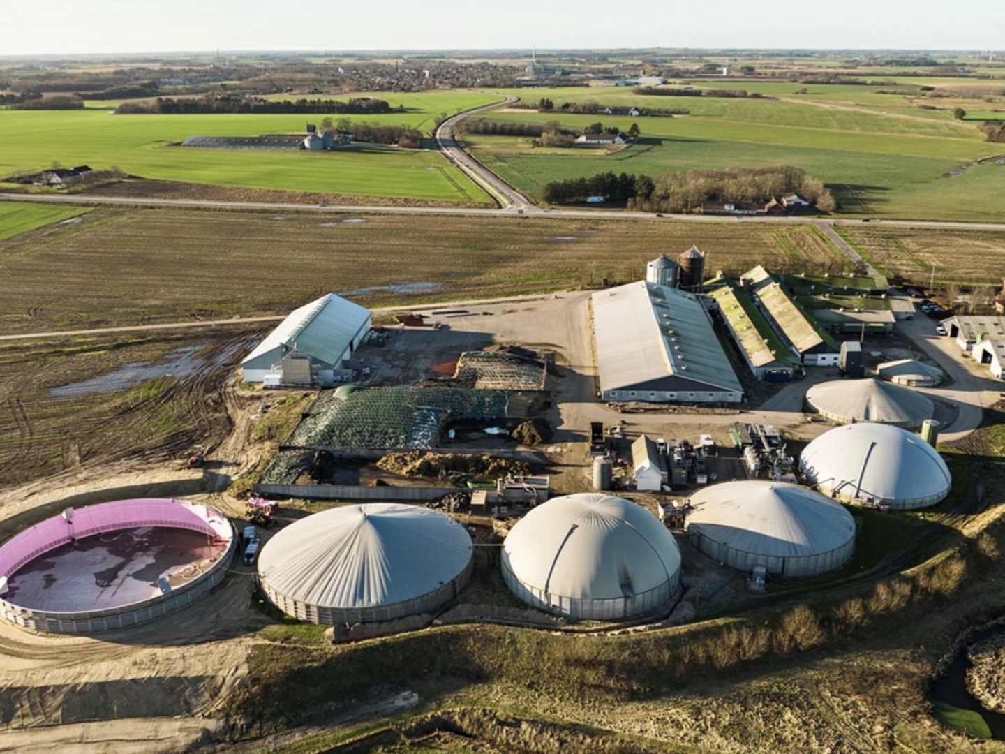 DBC Invest tilføjer endnu et biogasanlæg til porteføljen. Foto: Danish Crown