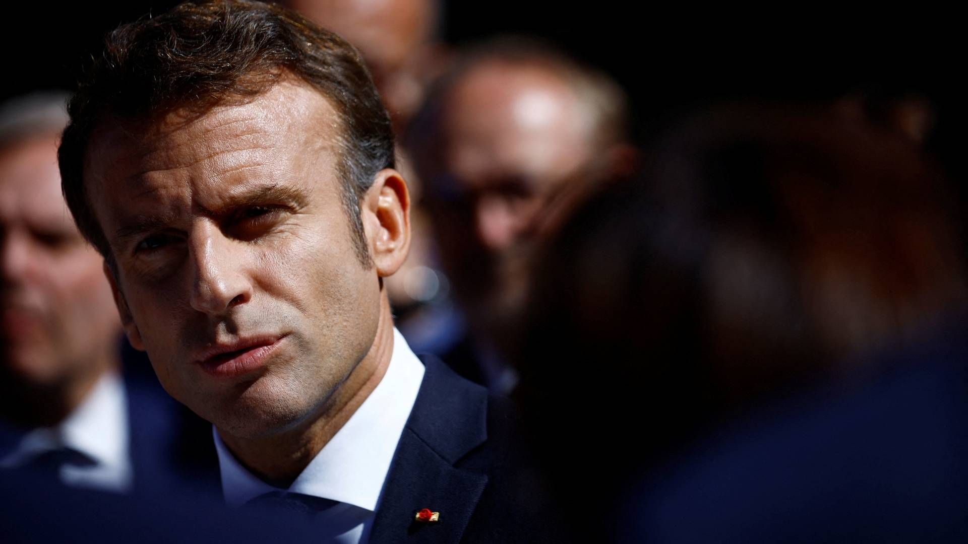 Den franske præsident, Emmanuel Macron, mener ikke, der er grund til at genoplive planerne om en ny gasledning mellem Spanien og Frankrig. | Foto: Stephane Mahe/AFP / POOL