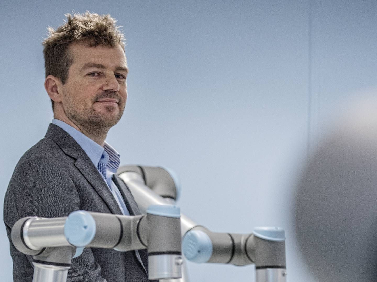 Esben Østergaard, der i 2005 var med til at stifte Universal Robots og i dag bl.a. står i spidsen for investeringsselskabet Reinvest Robotics | Foto: Casper Dalhoff / Ritzau Scanpix
